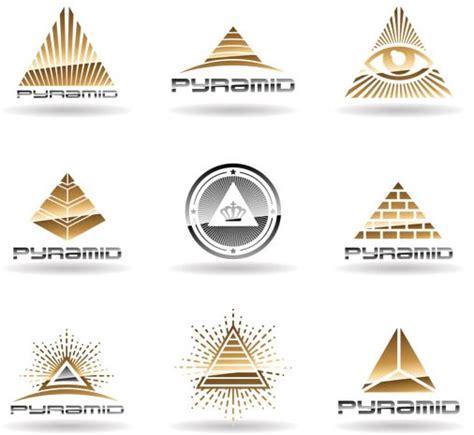 Pyramid Logo free vector free download