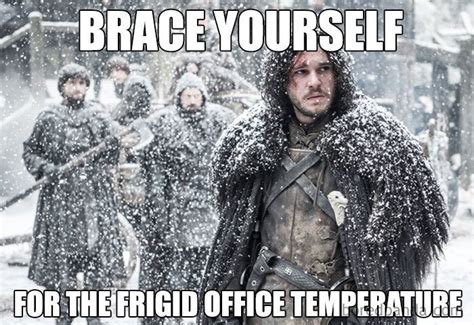 Cold-Office-Meme | Cold meme, Memes, Frozen memes