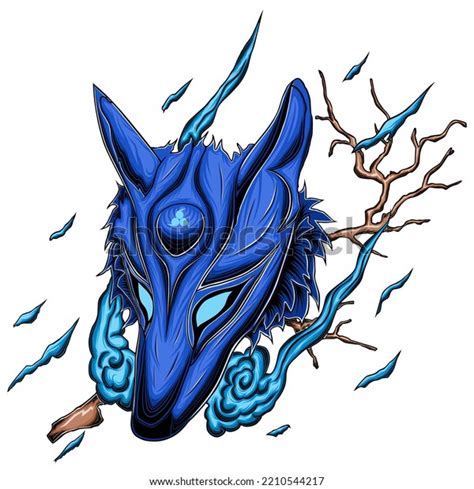 Vector Illustration Wolf Smoke Stock Vector (Royalty Free) 2210544217 | Shutterstock