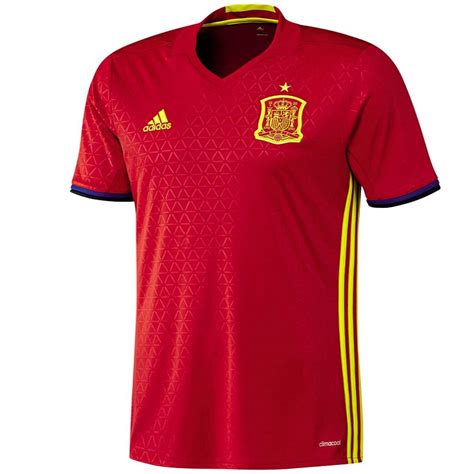 Spain national team Home soccer jersey 2016/17 - Adidas ...