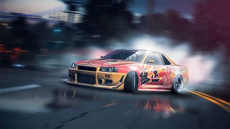 Nissan Skyline Drifting Wallpaper