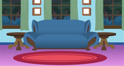 Living Room Bedroom Cartoon Clip Art, PNG, 1600x857px, Living Room, Bed, Bedroom, Blue, Cartoon ...