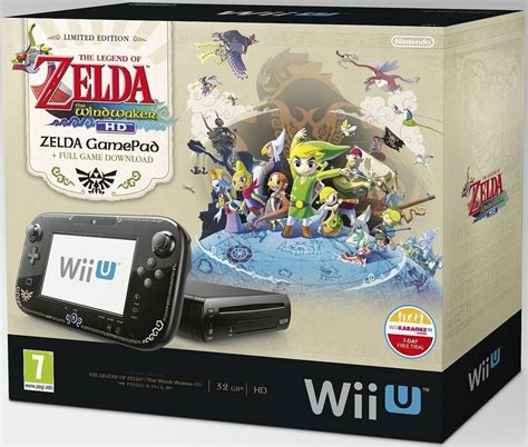 Nintendo Wii U Premium Zelda Console Bundle Limited Edition