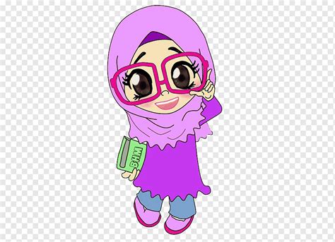 Gambar Kartun Wanita Berhijab - Muslimah Niqab Bercadar Sketsa Berhijab Sahabat Palestina Hijabi ...