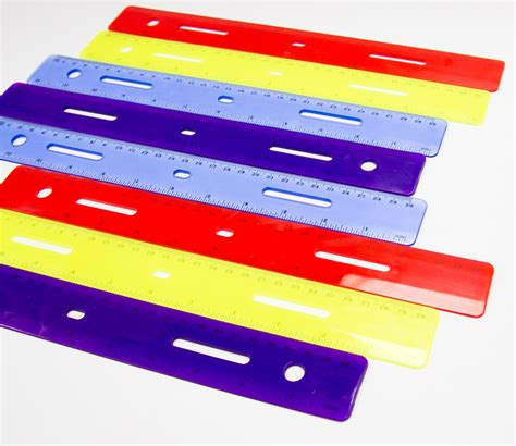 Wholesale Flexible 12" Plastic Ruler - Assorted | DollarDays