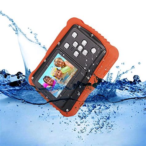 Kids Digital Camera – Waterproof to 3 Meters – HD Video Recorder and 5 Mega Pixels – Shockproof ...