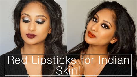 Red Lipstick For Dark Indian Skin | Lipstutorial.org