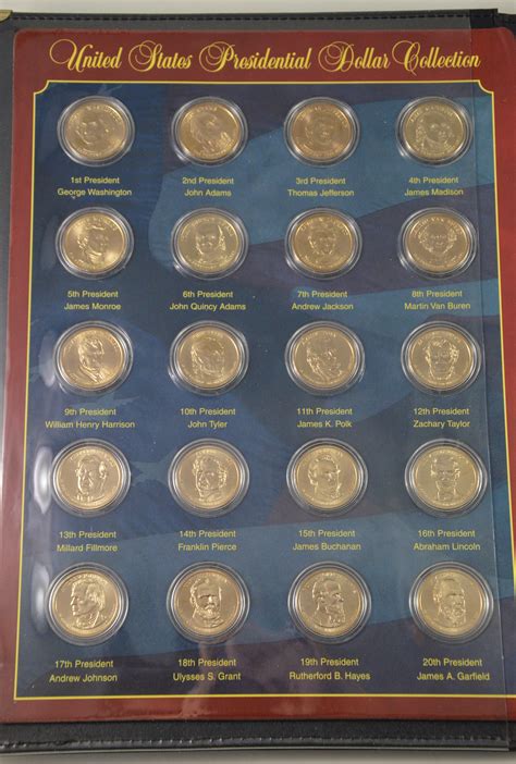 Historic Coin Collection - United States Presidential Dollar Collection ...