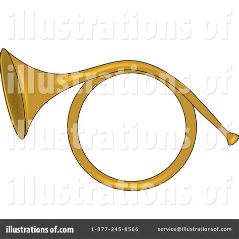 French Horn Clipart #67978 - Illustration by Pams Clipart