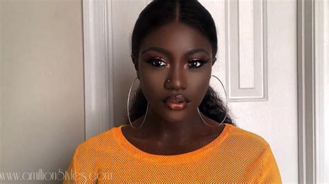 Quick Summer Makeup Tutorial For Dark Skin – A Million Styles