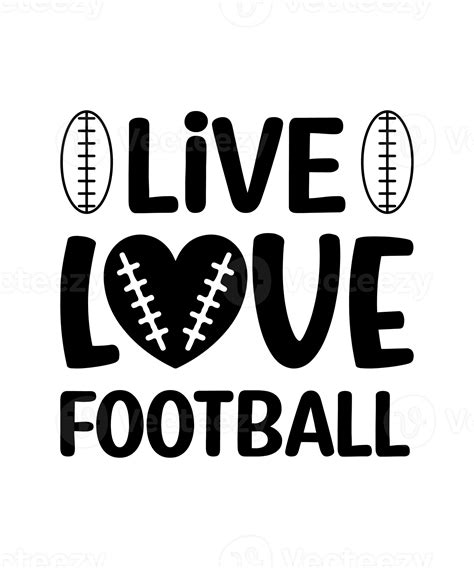 Free Football Quotes T Shirt Design 18786039 PNG with Transparent ...