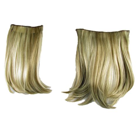 Ken Paves Hairdo 2 Two Piece Clip in Hair Extensions Golden Wheat 16 034 | eBay