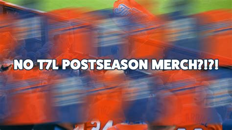 No T7L Postseason Merch?!?!