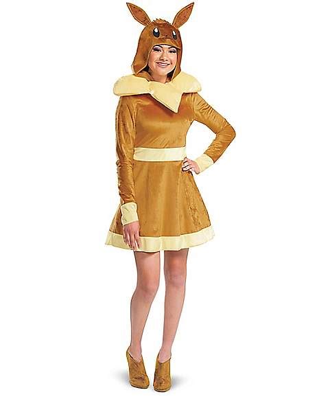 Adult Eevee Dress Costume - Pokémon - Spirithalloween.com