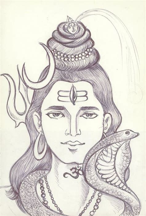 180+ Best Mahakal Sketch Images | Mahakal Pencil Sketch Images