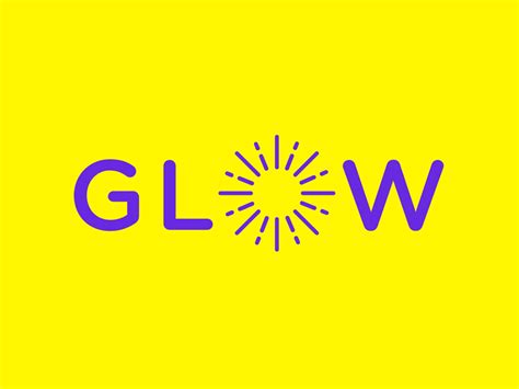 Glow Logo by Mohamed Eissa on Dribbble