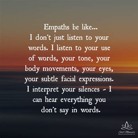 Empathy Quotes - Still Moments