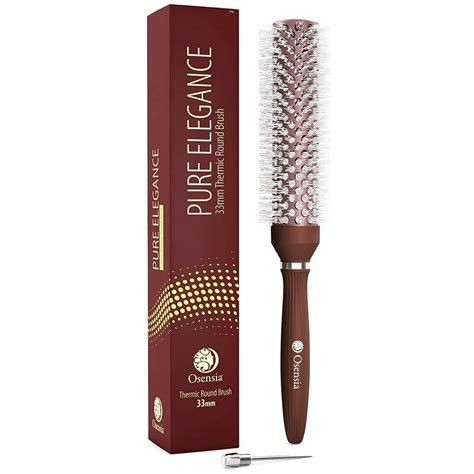 Osensia Round Hair Styling Brush for Blow Drying, 1.3 Inch - Walmart.com - Walmart.com