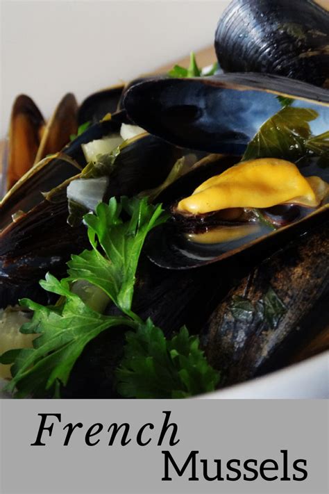 Mussels A La Marinière | Mussels recipe, French mussels recipe, Easy mussels recipe