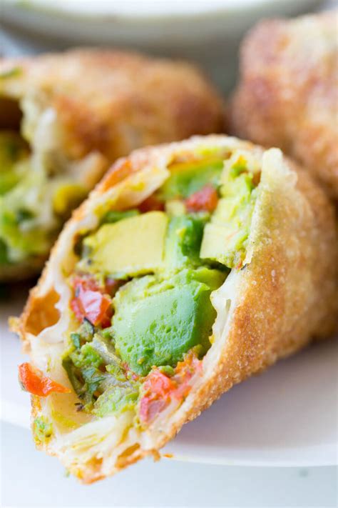 Avocado Egg Rolls - Easy Peasy Meals