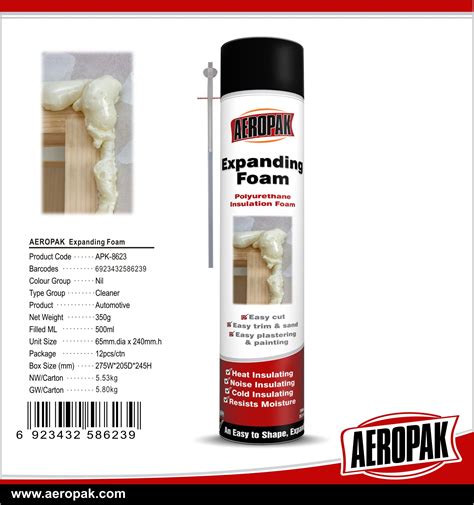 Spray foam insulation, Sinopro - Sourcing Industrial Products