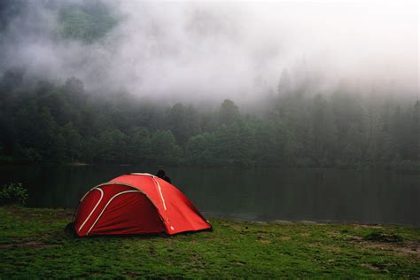 Forest Camping Tent : Forest Green Heavy Waterproof Tent For Camping Rs ...