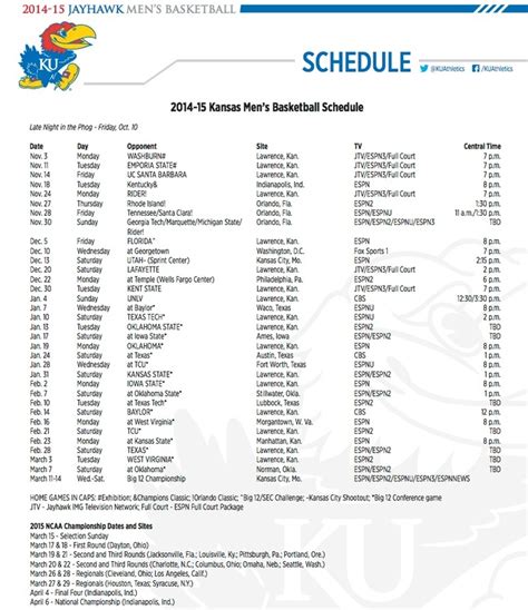 Ku Football Schedule 2024 Date - Mara Stacey