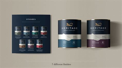 CONCEPT: DULUX Heritage packaging design concept :: Behance