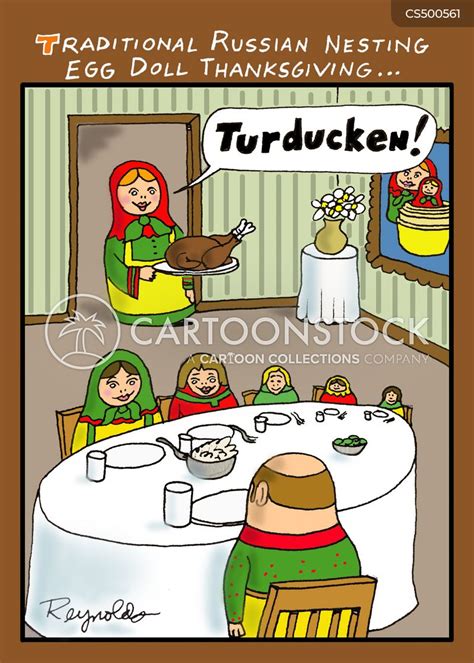 Babushka Dolls Cartoons and Comics - funny pictures from CartoonStock