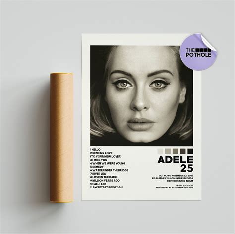 Adele Posters / 25 Poster / Adele 25 / Album Cover Poster sold by Unsympathetic Melancholy | SKU ...