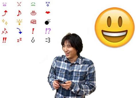 Unexpectedly, emoji emoticon originated from Japan