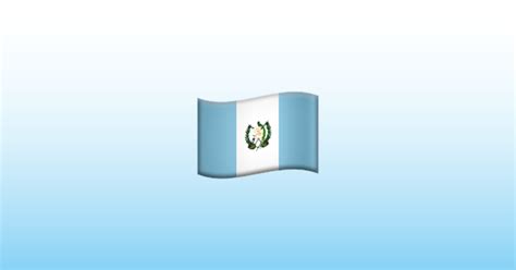 Bandera: Guatemala Emoji 🇬🇹