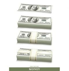 Stack of Dollar Bills Money Free Vector Download | FreeImages