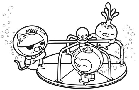 Octonauts Coloring Page