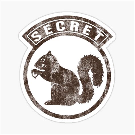 Secret Squirrel Stickers | Redbubble