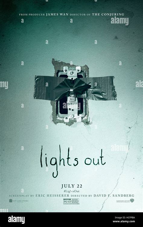 LIGHTS OUT, US poster art, 2016 © Warner Bros. / courtesy Everett ...