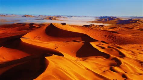 Beautiful Desert Landscape HD Wallpaper - WallpaperFX