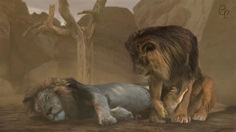 Mufasa's Death Live Action by Kat-P5H on DeviantArt