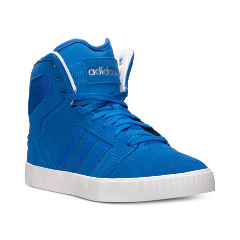 Lyst - Adidas Men'S Bbneo Hi-Top Casual Sneakers From Finish Line in Blue for Men