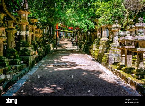 Historical site in Nara Japan Stock Photo - Alamy