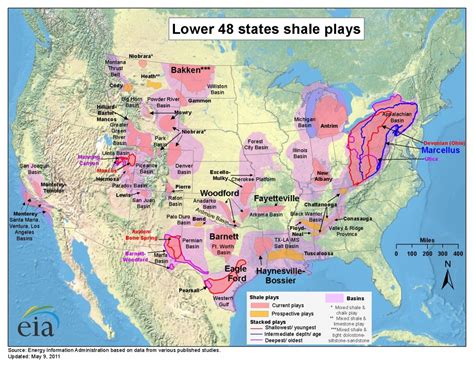 Maps: Oil And Gas Exploration, Resources, And Production - Energy - Texas Oil Fields Map ...