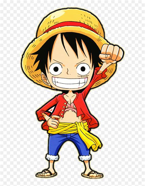 Luffy Chibi Png -yükle Chibi Luffy - Luffy One Piece Chibi, Transparent Png - vhv