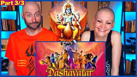 Dashavatar Animated Movie REACTION by Foreigners | Hinduism History | Lord Vishnu Avatars