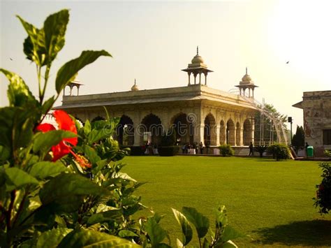 Colourful Old Architecture Inside Red Fort in Delhi India during Day Time, Famous Red Fort ...