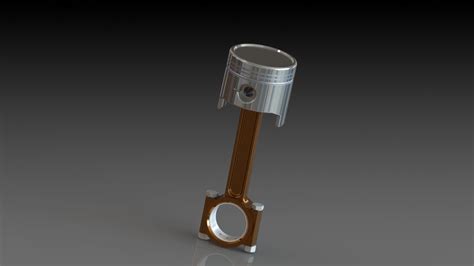 3D model Custom Piston Design | CGTrader