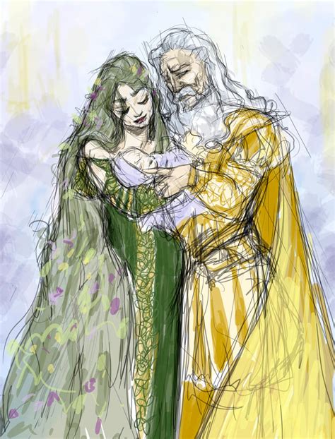 Demeter and Zeus_Sketch by MyBonsaiPatroclo on DeviantArt