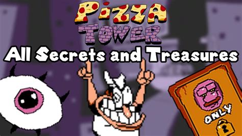 Pizza Tower: All Secrets & Treasures - YouTube