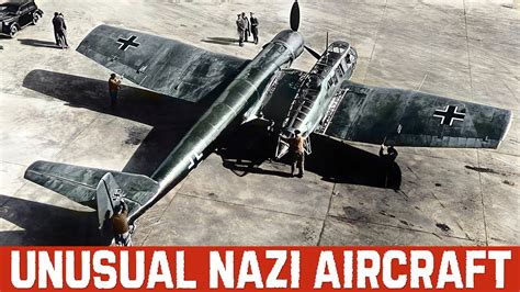 Unusual Luftwaffe Aircraft Of WW2 | Nazi Germany Aviation | COMPLETE SERIES | Rare footage - YouTube