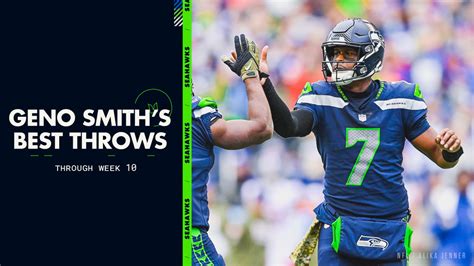 Geno Smith's Best Throws Through Week 10 Of The 2022 Season