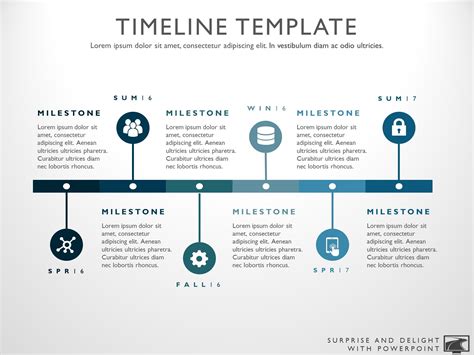 Six Phase Project Timeline Graphic